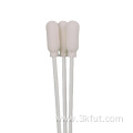 Low-Priced Single Head White Cleanroom Foam Tip Swab